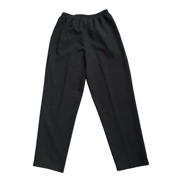ALIA Womens Size 14 Black Polyester High Rise Pull On Pants 29.5" Inseam - Picture 2 of 5